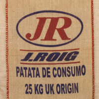Hessian Printed Bag for Potatoes